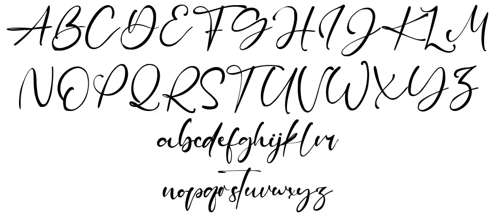 Neal Ballfont specimens