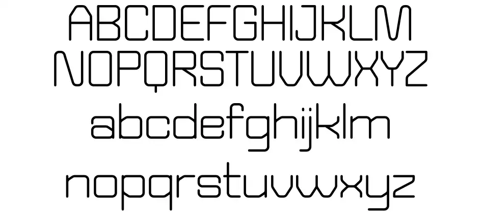 Nelight Esemplari Nelightfont specimens