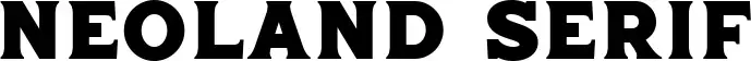 Neoland Serif