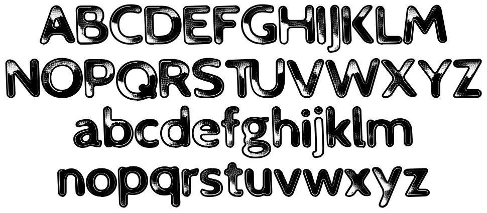 Neon Techfont specimens