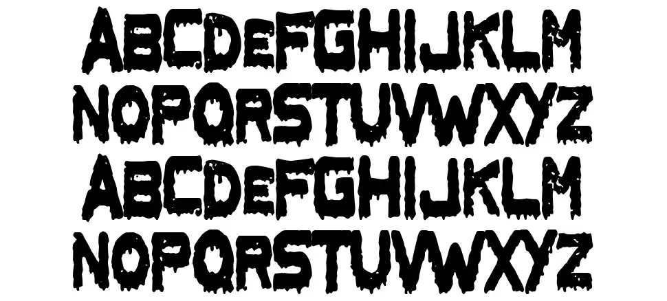 New Terrorfont specimens