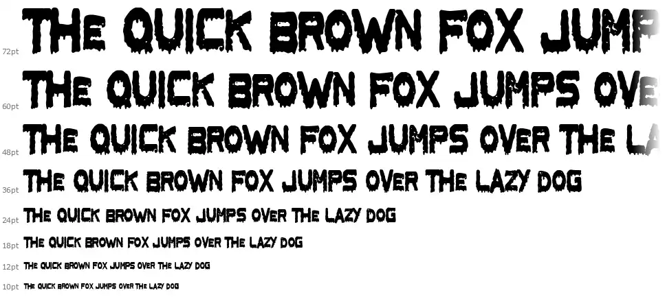 New Terrorfont waterfall