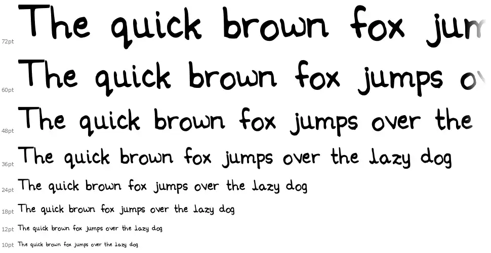 Ninoshandwritingfont waterfall