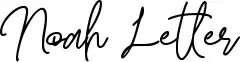 Noah Letter