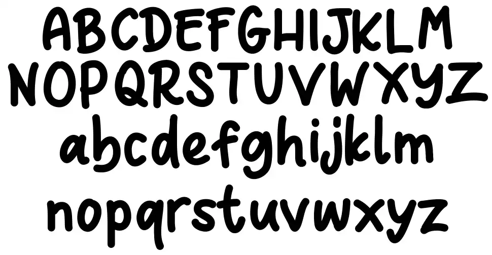 Nocturnal Handfont specimens