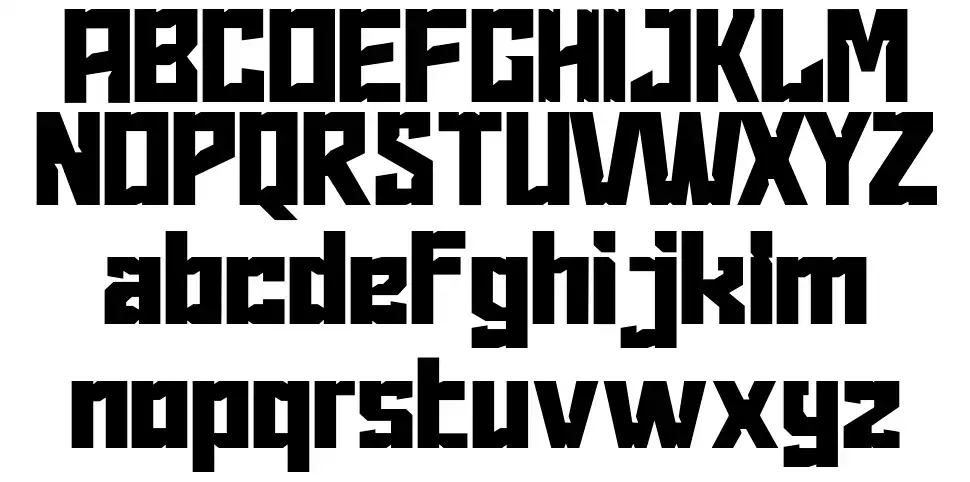 Norezo Esemplari Norezofont specimens