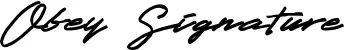 Obey Signature