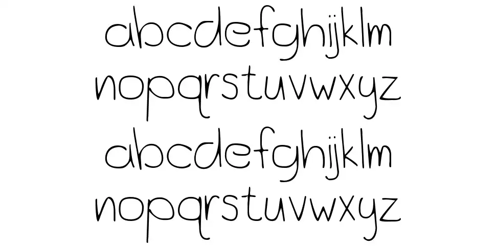 Ocean City Parkfont specimens
