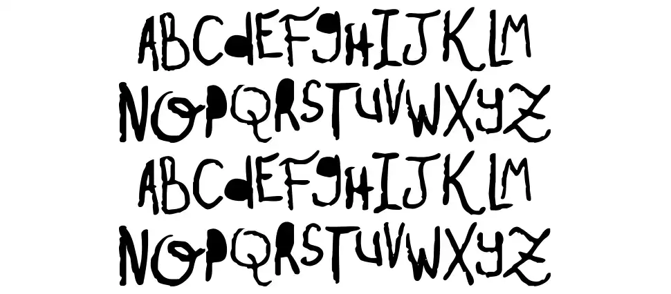 Oh My Oh La La Yeahfont specimens