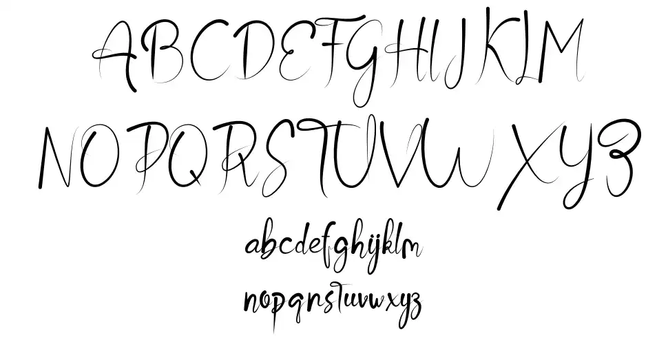 Ollivitessfont specimens
