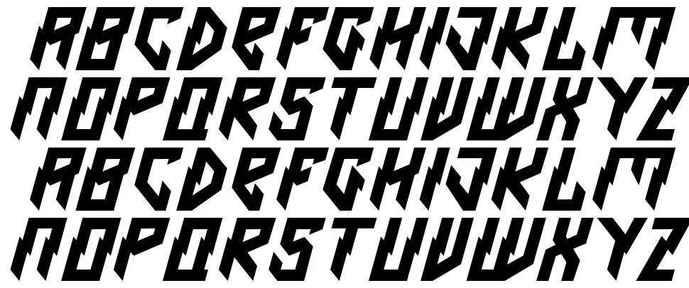 Omenfont specimens