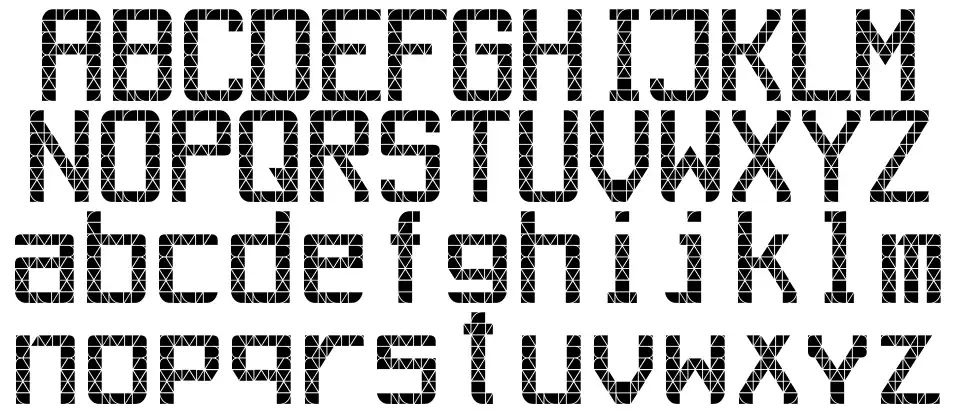 Out AEG LCDfont specimens