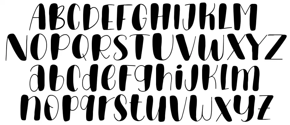 Pancake Mangofont specimens
