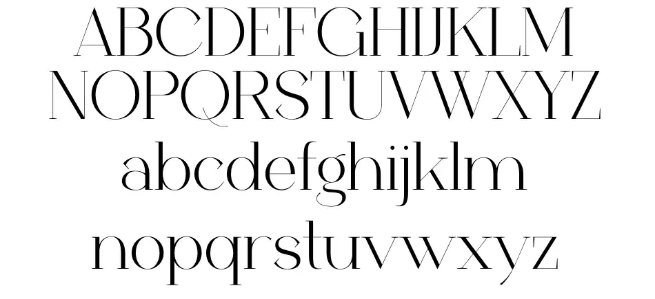 Paras Esemplari Parasfont specimens