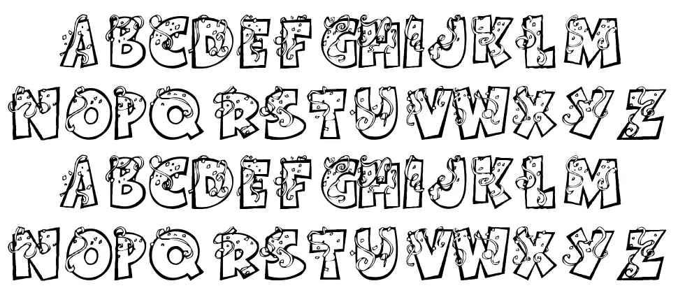 Party by Tomfont specimens