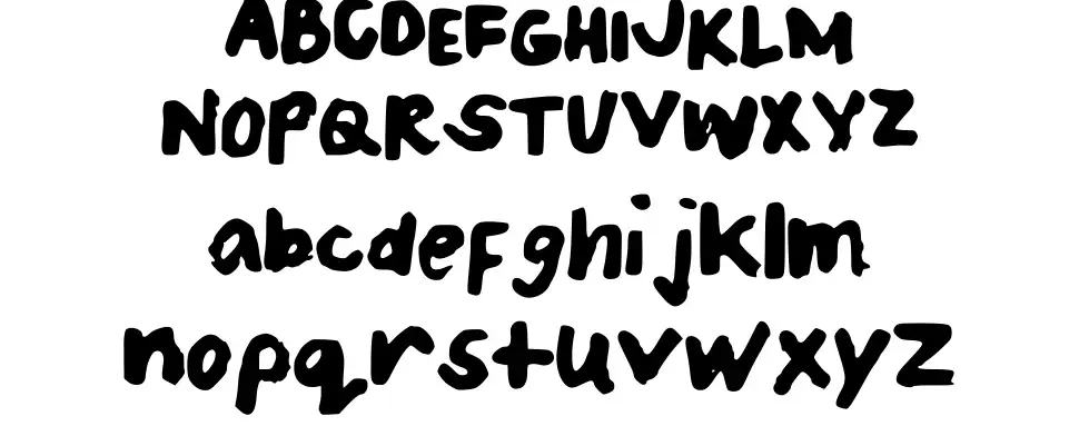 Patrices Handwritingfont specimens