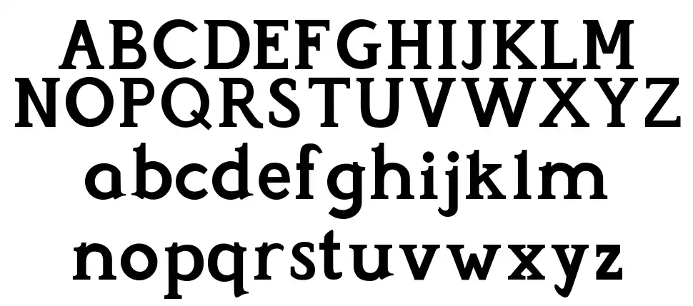 Perspicaciousfont specimens