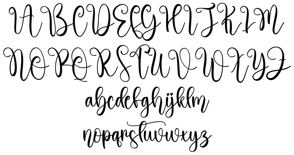 Pinkbirdfont specimens