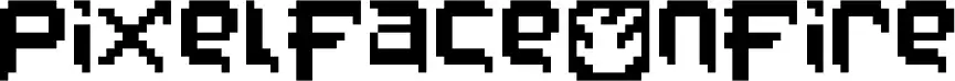 PixelFaceOnFire