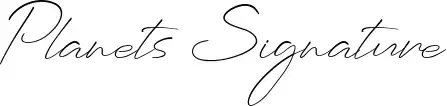 Planets Signature