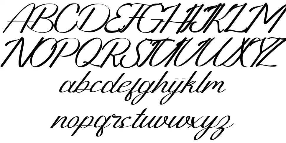 Preproductionfont specimens