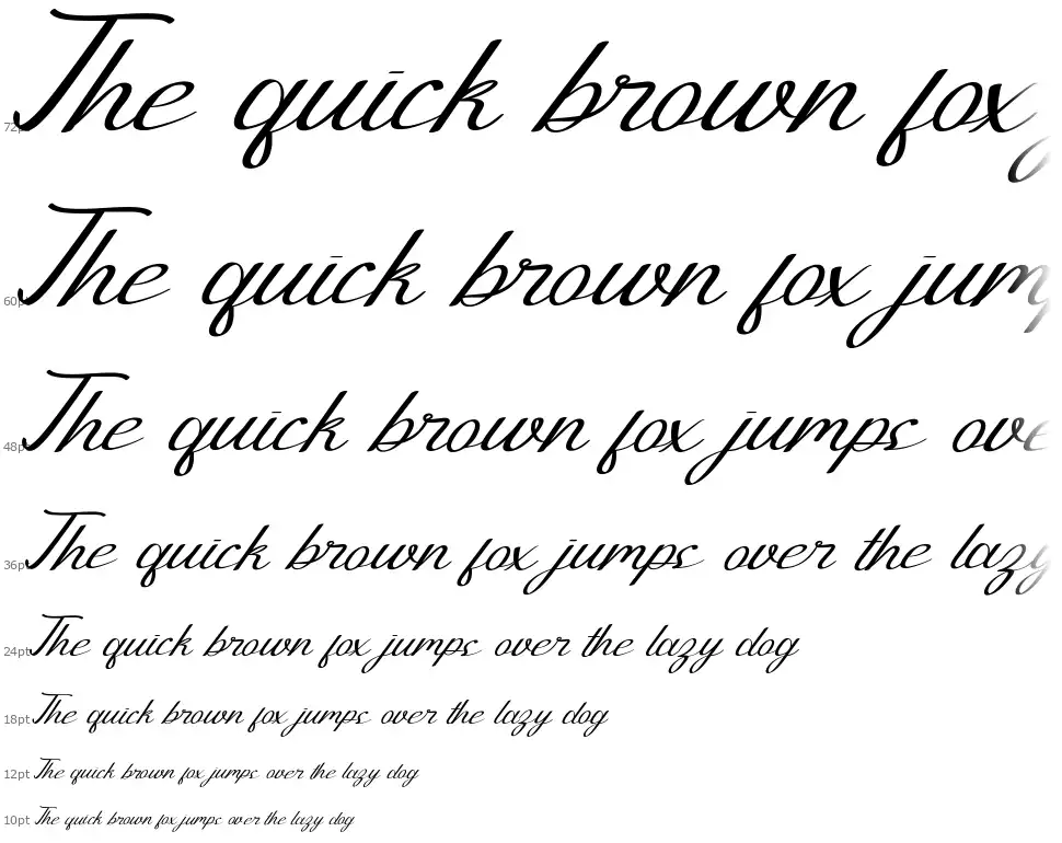 Preproductionfont waterfall