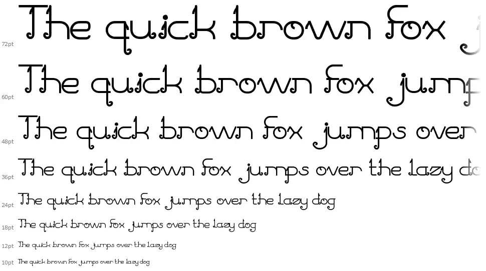 Pretty Cleverfont waterfall
