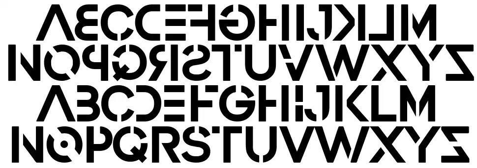 Proximateusfont specimens