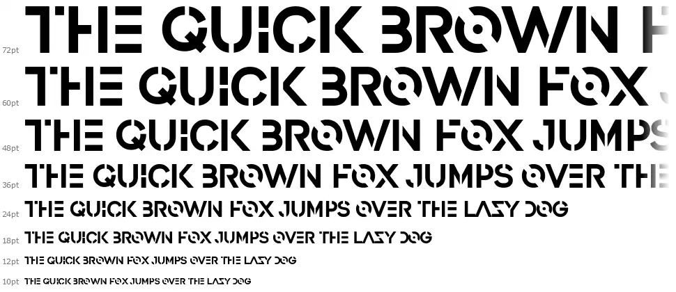 Proximateusfont waterfall