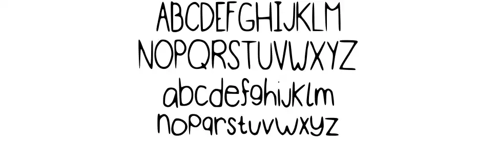 Puddingfont specimens