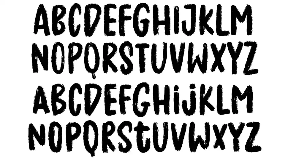 Pure Gingerfont specimens