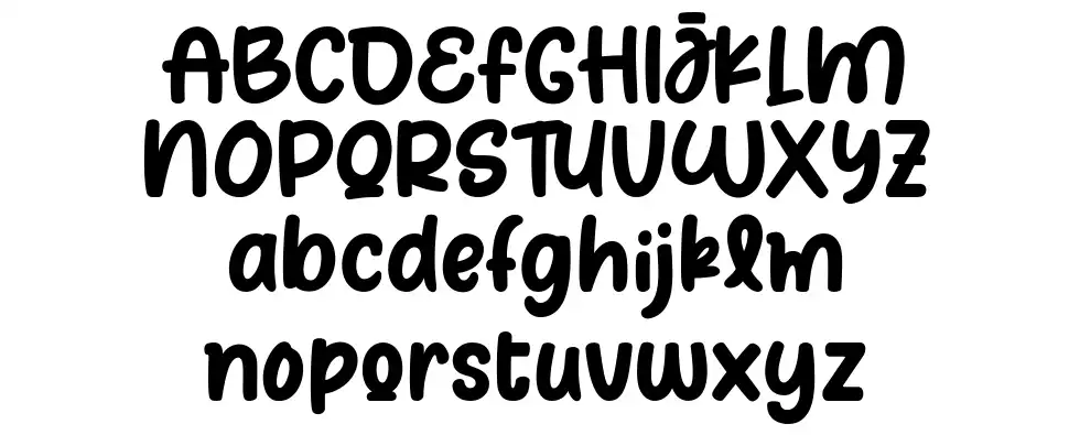 Purple Muffinfont specimens