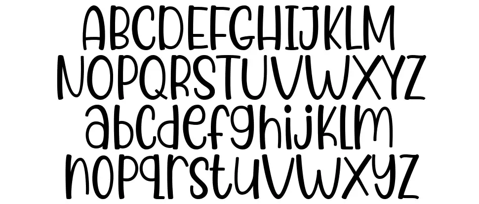 Puspa Anisya Scriptfont specimens