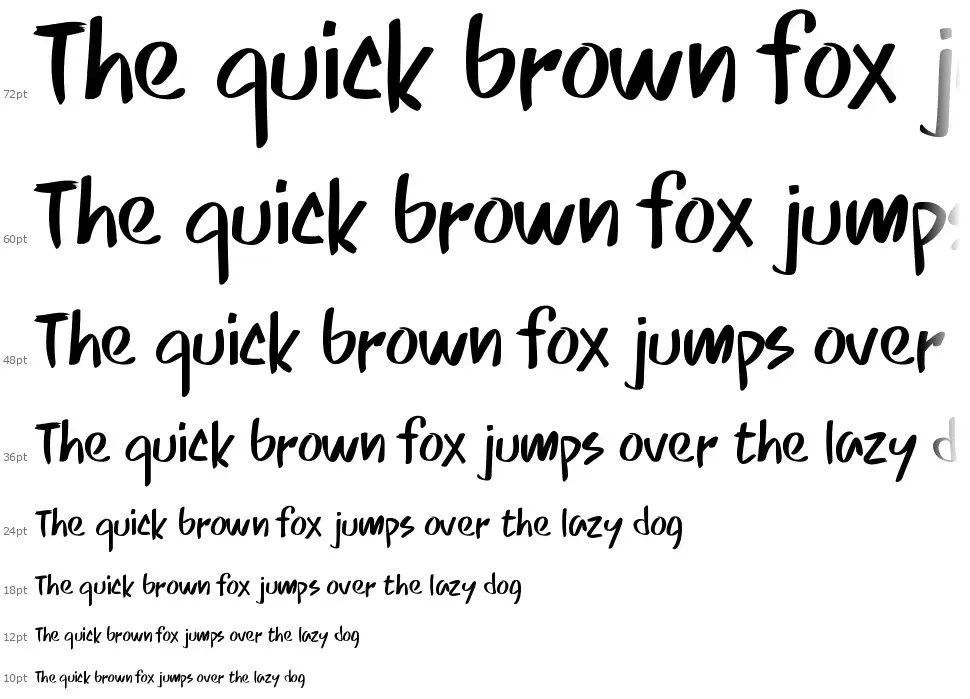 PW Skripttfont waterfall