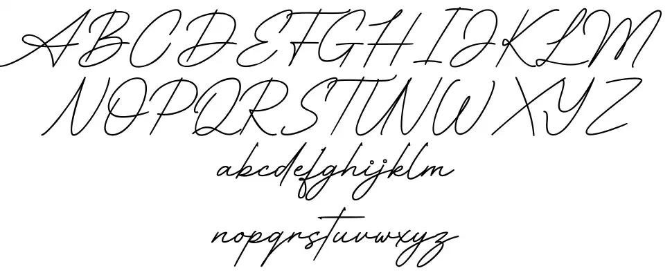 Queen Motherfont specimens