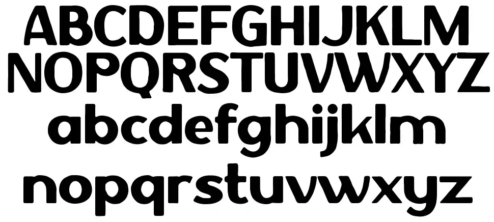 Quentra Esemplari Quentrafont specimens