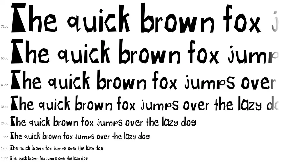 Radioactivefont waterfall