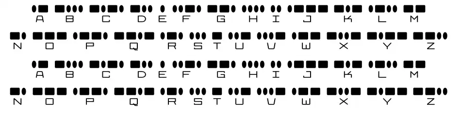 Radios in Motion Esemplari Radios in Motionfont specimens