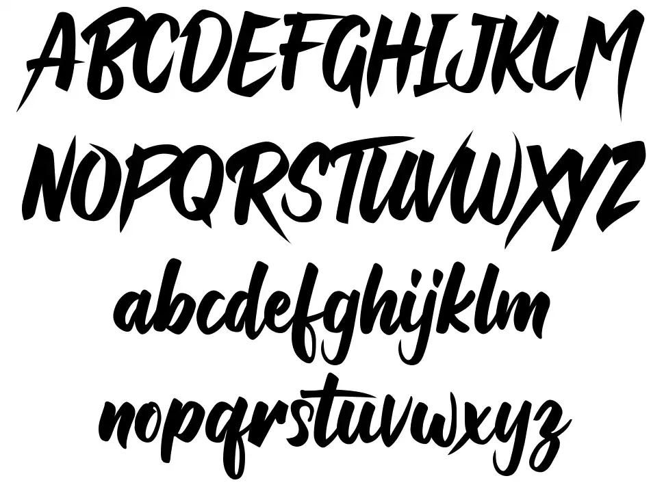 Raizen Anthemfont specimens