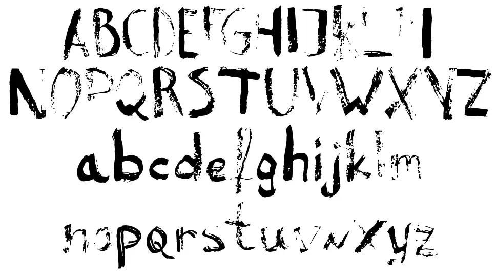Reeld Typefacefont specimens