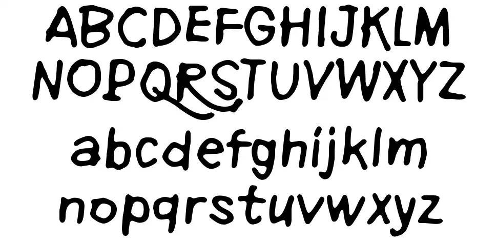 Refuse to bow downfont specimens