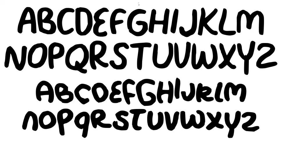 Rocky Creekfont specimens