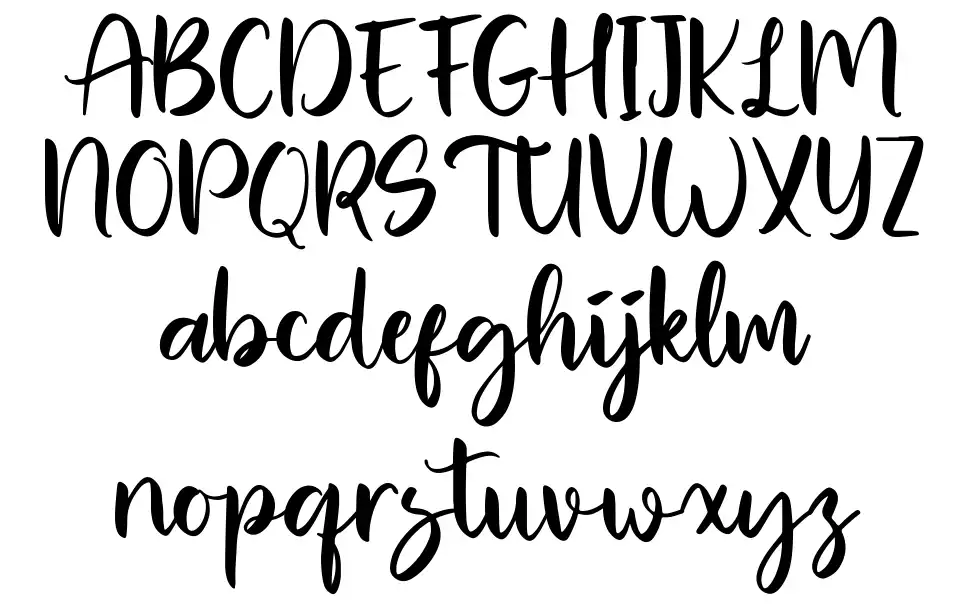 Roller Blowfont specimens