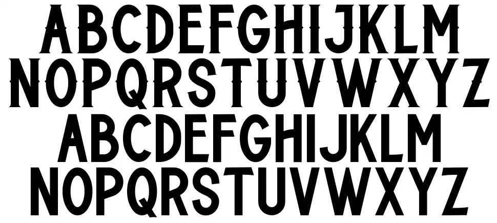 Rotterhamfont specimens