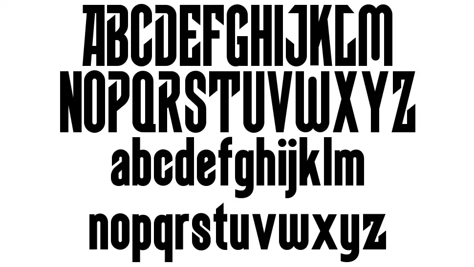Roundheadfont specimens