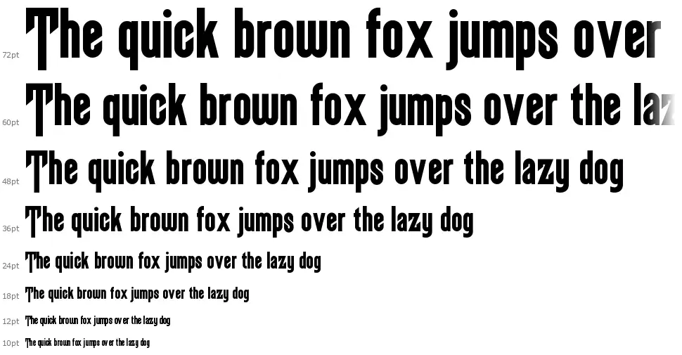 Roundheadfont waterfall