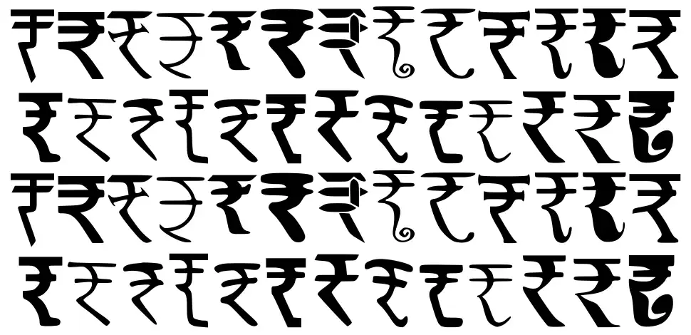 RupyFontfont specimens