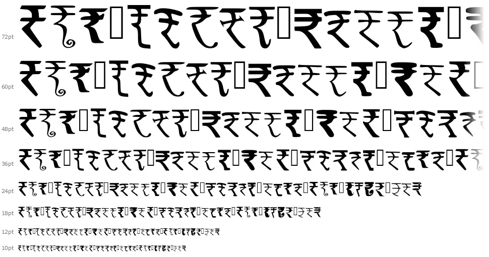 RupyFontfont waterfall