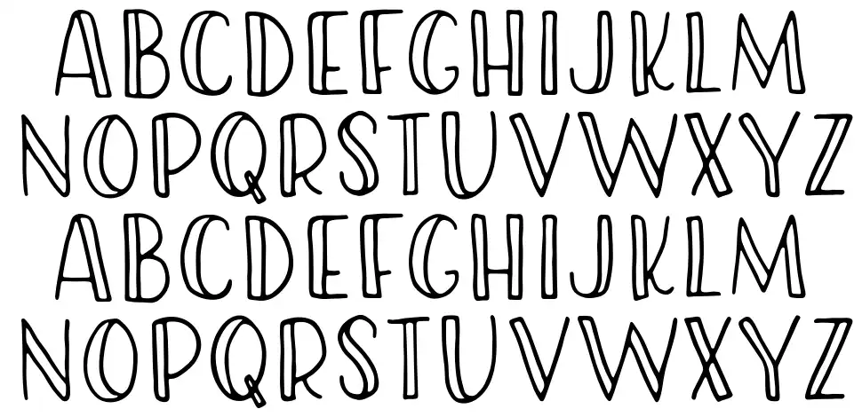 RWA Friendishfont specimens