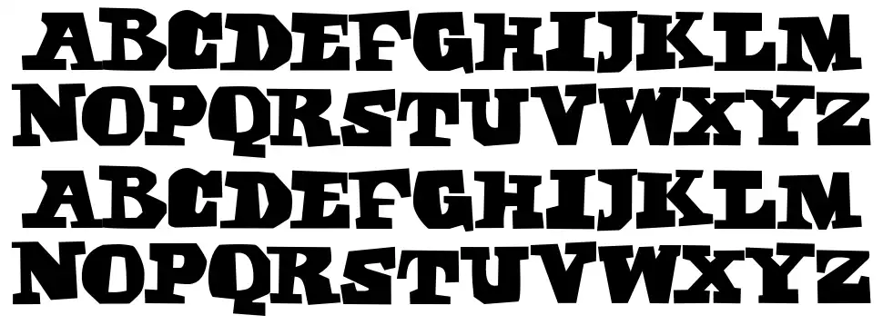 Sabbath Paranoidfont specimens